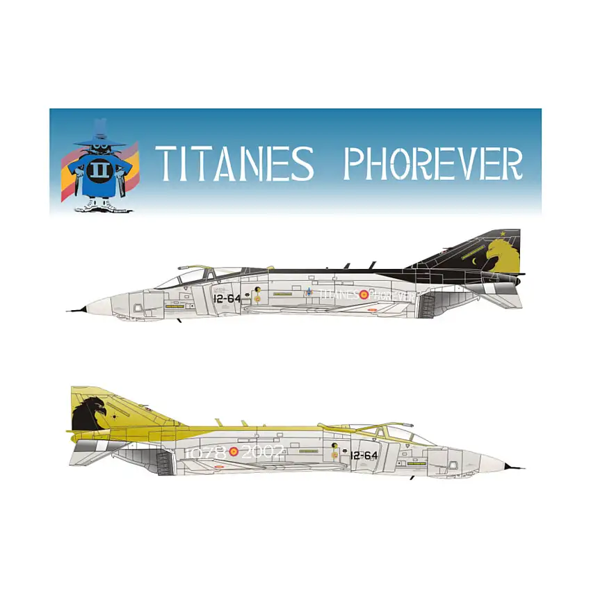 RF-4C ALA12 - Titanes Phorever – 123 Squadron (1/72)