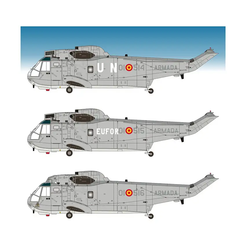 SH-3D/H Sea King ASW - 5th Squadron - International (1/48)