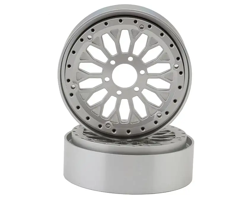 Reefs RC SHIELD 2.2 Aluminum Beadlock Wheels w/Hubs (2)