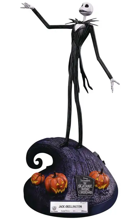 Disney Nightmare Before Christmas Jack Skellington Exclusive 15.5-Inch Statue MC-015