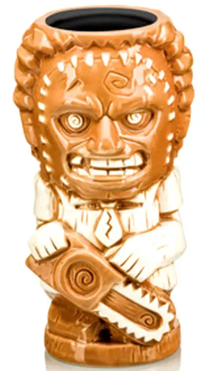 Texas Chainsaw Massacre Geeki Tiki Leatherface 7-Inch Tiki Glass