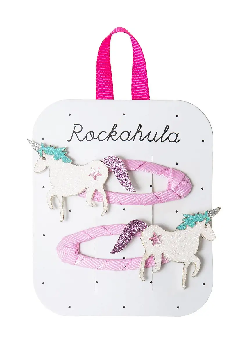 Unicorn Glitter Clips