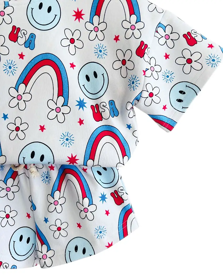 Shorts Set | Little Miss Usa