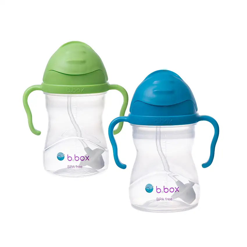 2 Pack Sippy Cup - Cobalt + Apple