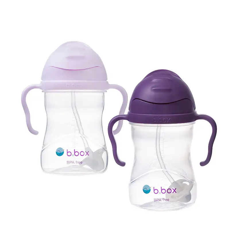 2 Pack Sippy Cup - Grape + Boysenberry