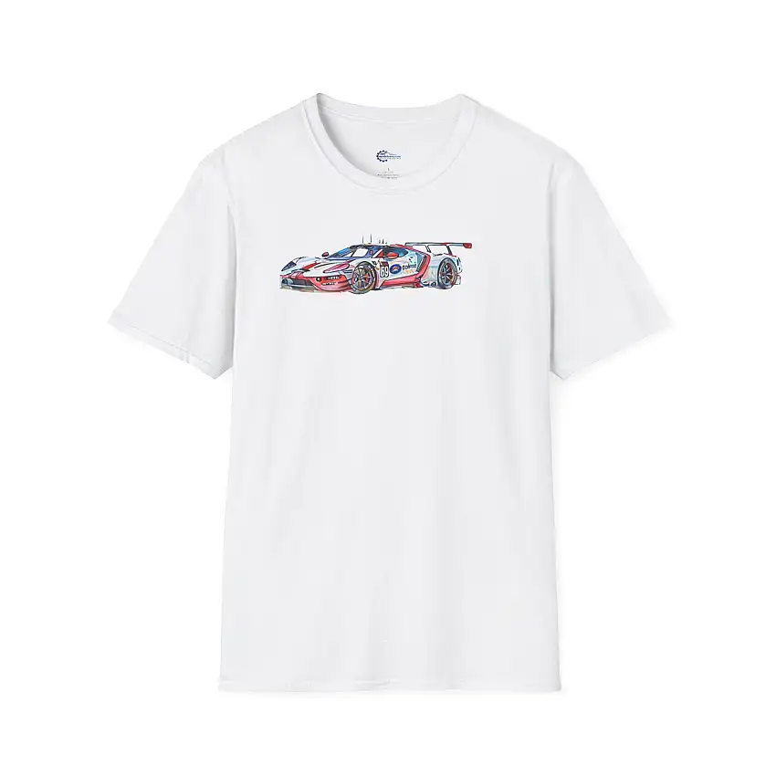 Sketch Art 24 Hours of Le Mans #69 Ryan Briscoe - Scott Dixon - Richard Westbrook Unisex T-Shirt - Racing Enthusiast Apparel