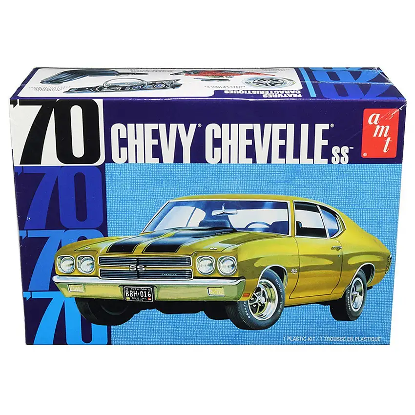 Skill 2 Model Kit 1970 Chevrolet Chevelle SS 1/25 Scale Model by AMT