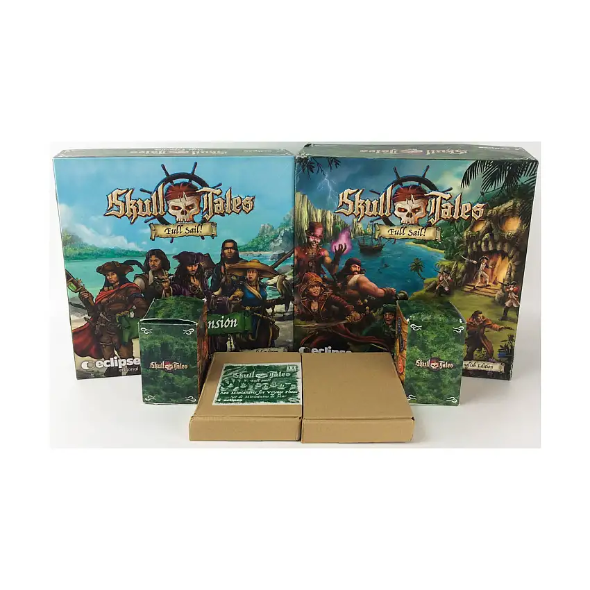 Skull Tales - Full Sail Bundle (Kickstarter Exclusive) w/Ship Miniature Add-on #2!