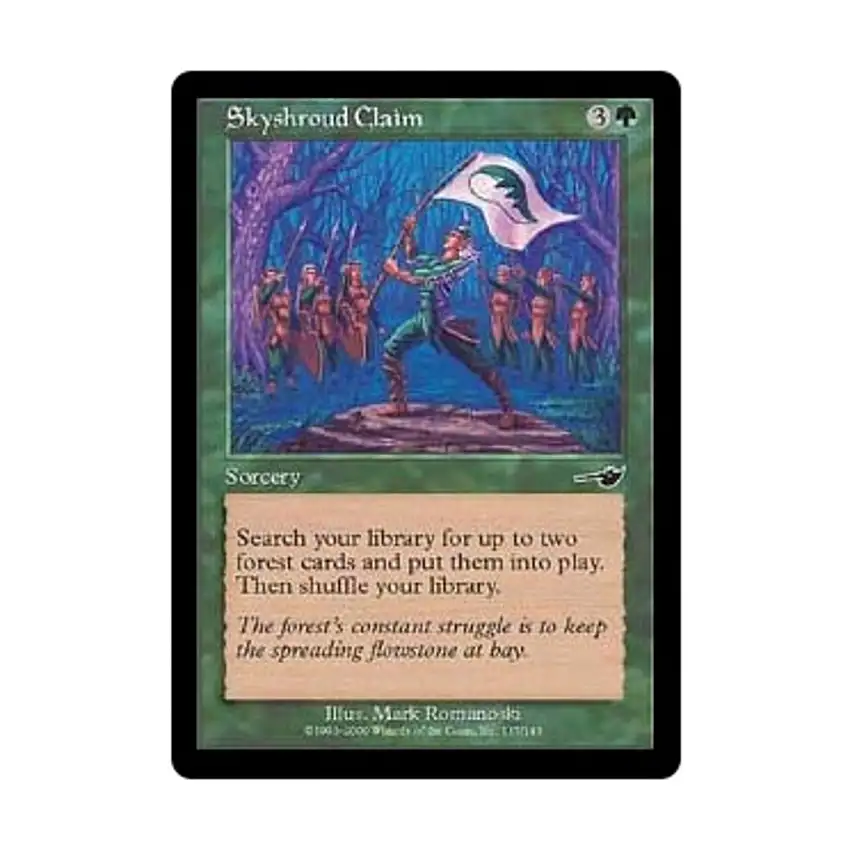 Skyshroud Claim (C) (Foil)