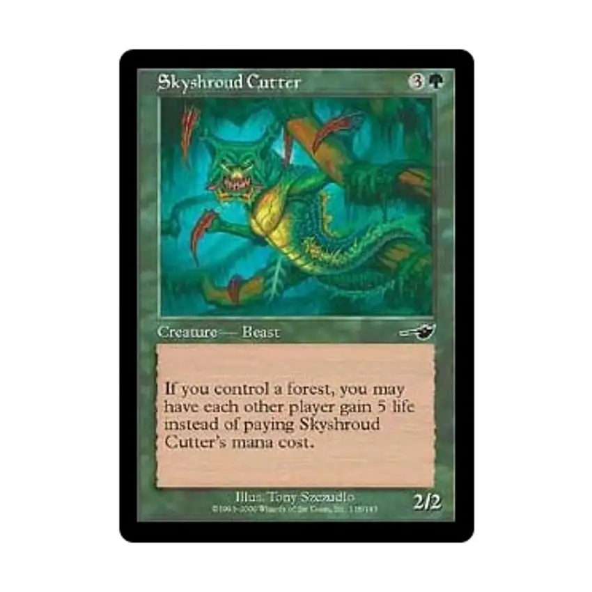 Skyshroud Cutter (C) (Foil)