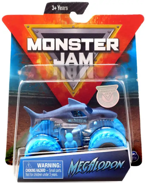 Monster Jam Megalodon Diecast Car [Blue Tires]