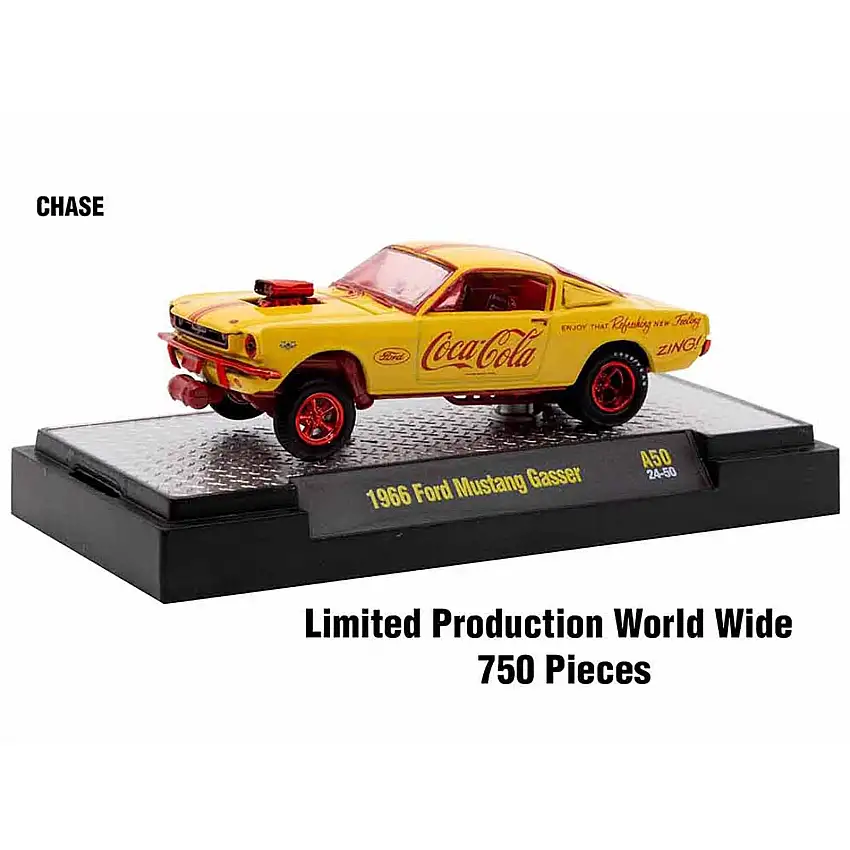 "Sodas" Set of 3 pieces Release 50 Limited Edition to 10000 pieces Worldwide 1/64 Diecast Model Cars by M2 Machines