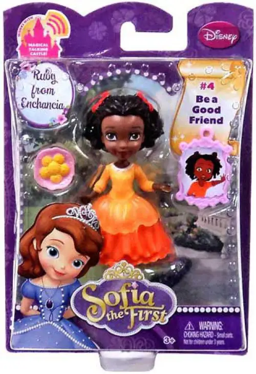 Disney Sofia the First Ruby from Enchancia 3-Inch Figure #4 [Damaged Package]