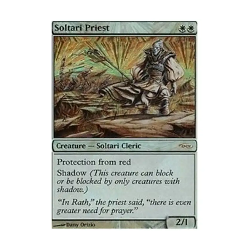 Soltari Priest (Scholarship Series) (P) (Foil)