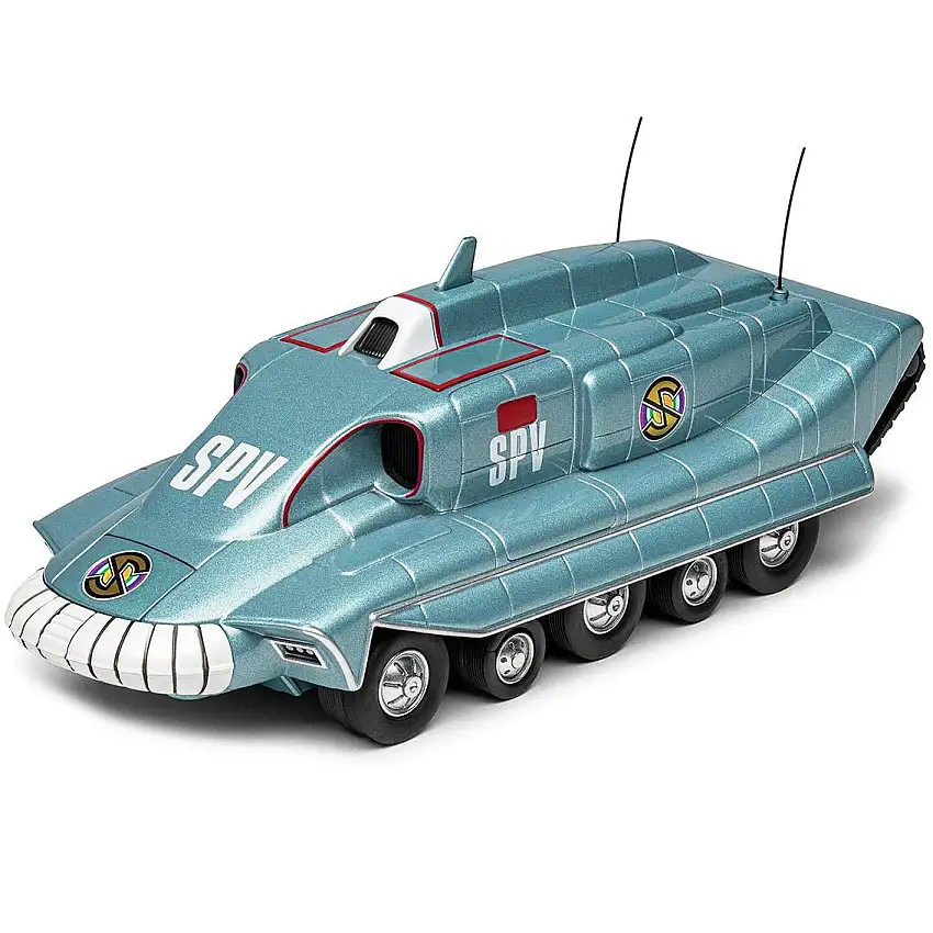 Spectrum Pursuit Vehicle (SPV) Blue Metallic "Captain Scarlet and the Mysterons" (1967-1968) TV Series Diecast Model by Corgi