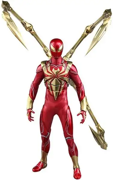 Marvel Spider-Man Video Game Masterpiece Iron Spider Armor Collectible Figure VGM38