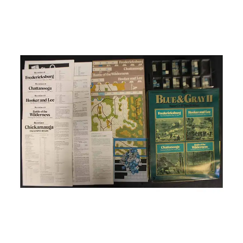 Blue & Gray II w/Bonus Chickamauga Game!