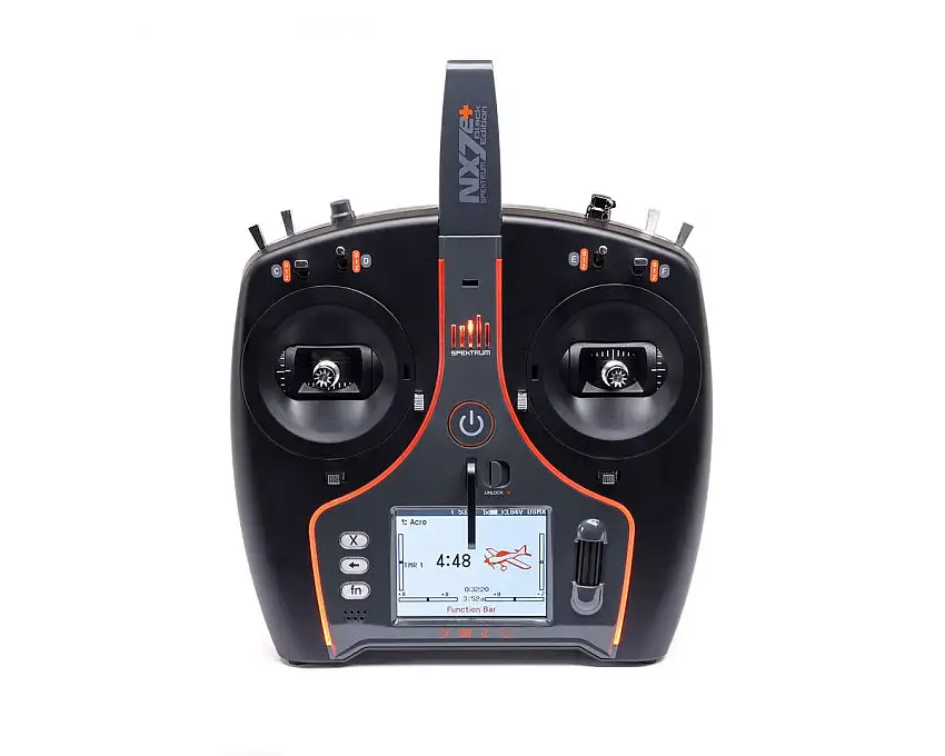 Spektrum RC NX7e+ 2.4GHz DSMX® 14-Channel Radio System (Transmitter Only) (Black Edition)