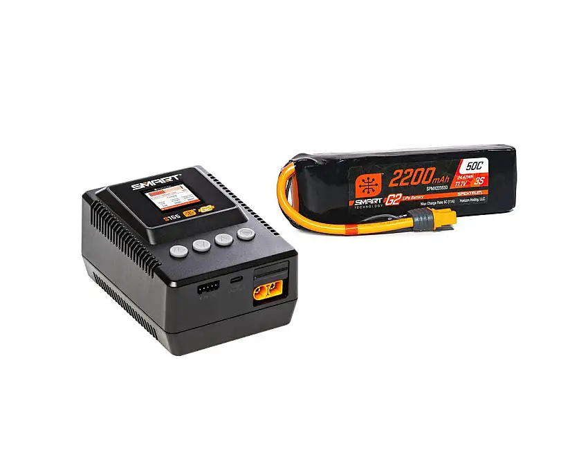 Spektrum RC Smart G2 PowerStage Air Bundle w/3S Smart 50C LiPo Battery (2200mAh) (IC3)