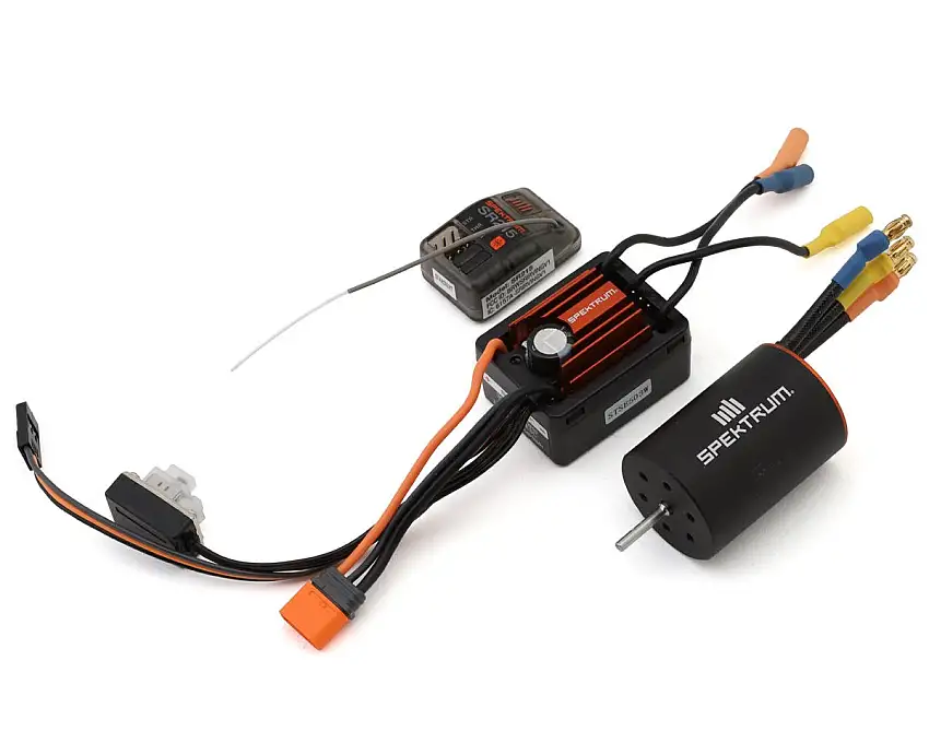 Spektrum RC Firma Losi® NASCAR Brushless Motor/ESC/Receiver Combo (4500Kv)