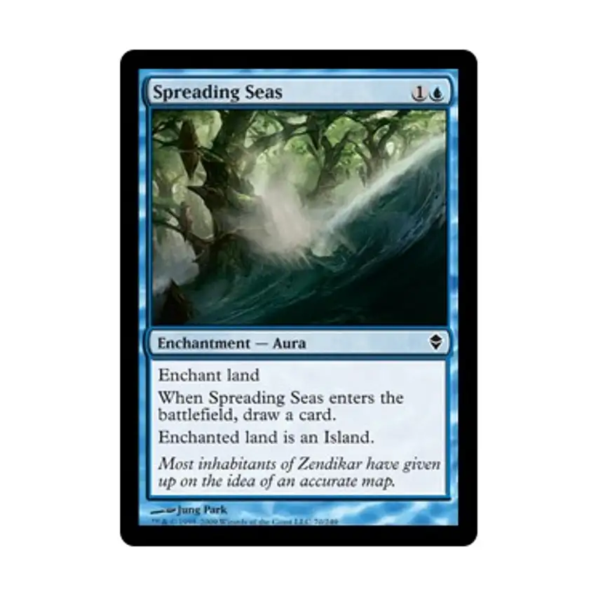 Spreading Seas (C) (Foil)