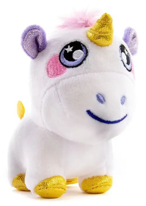 Squeezamals 3 Deez Nana Unicorn 4-Inch Plush