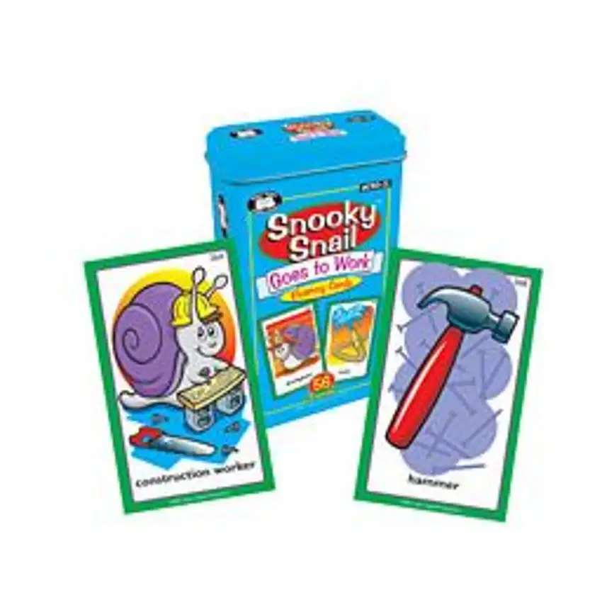 Snooky Snail Goes to Work - Fluency Cards