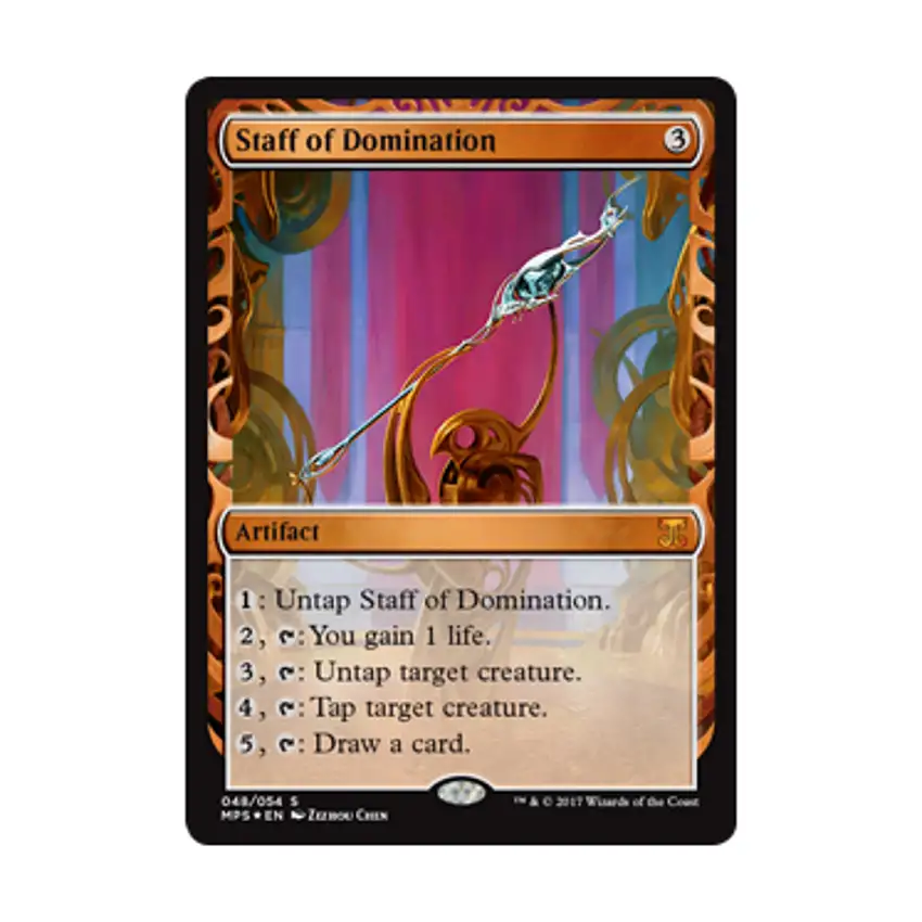 Staff of Domination (MR) (Foil)