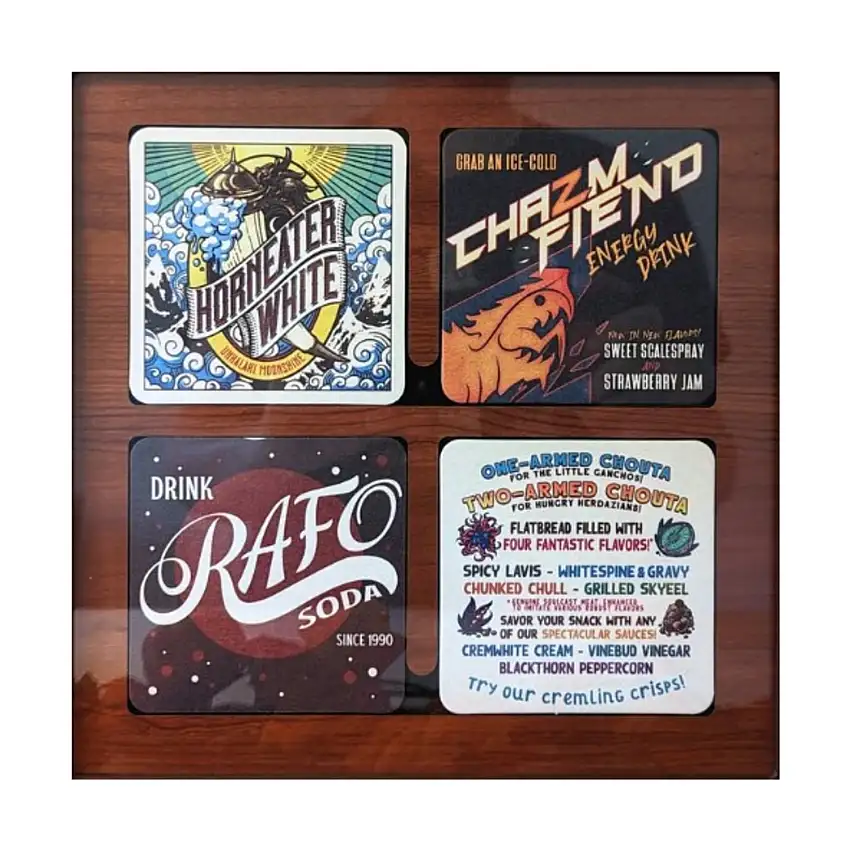 Stormlight Archive Drink Coaster Display