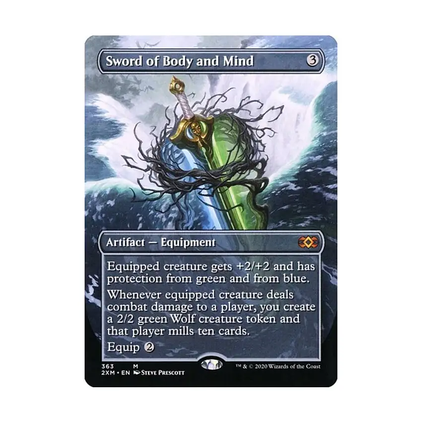 Sword of Body and Mind (Borderless) (MR) (Foil)