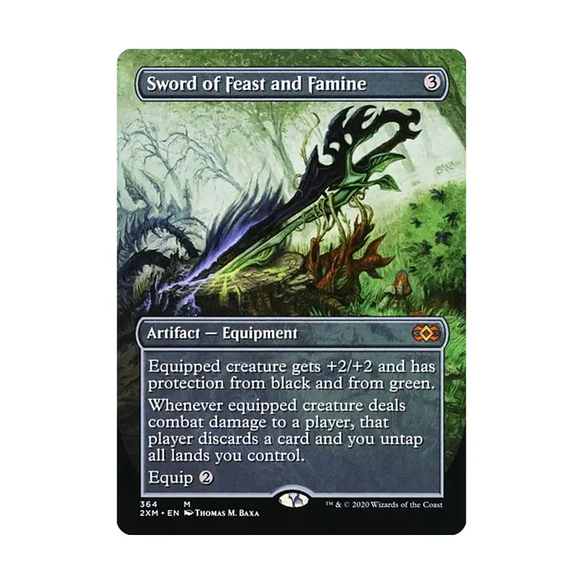 Sword of Feast and Famine (Borderless) (MR)