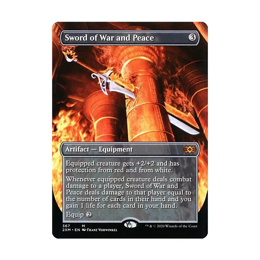 Sword of War and Peace (Borderless) (MR) (Foil)