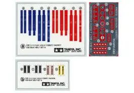 TAM-12637 Tamiya Models 1/20 Seat Belt Set A