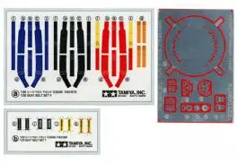 TAM-12638 Tamiya Models 1/20 Seat Belt Set F