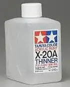 TAM-81040 Tamiya Models Acrylic Thinner (250ml Bottle) (6/Bx)