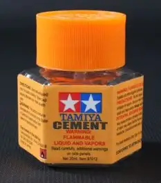 TAM-87012 Tamiya Models Plastic Cement (20ml Bottle) (20/Bx)