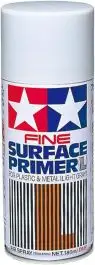 TAM-87064 Tamiya Models Fine Surface Light Gray Primer (180ml Spray) (6/Bx)