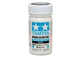 TAM-87119 Tamiya Models Diorama Texture Snow Effect Paint (100ml Bottle)