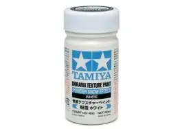 TAM-87120 Tamiya Models Diorama Texture Powder Snow Effect Paint (100ml Bottle)