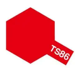 TAM-TS86 Tamiya Models Pure Red Lacquer Spray