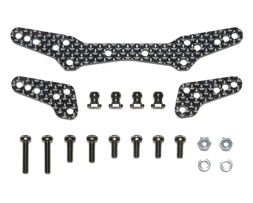 Tamiya DT-04 Carbon Damper Stay Set
