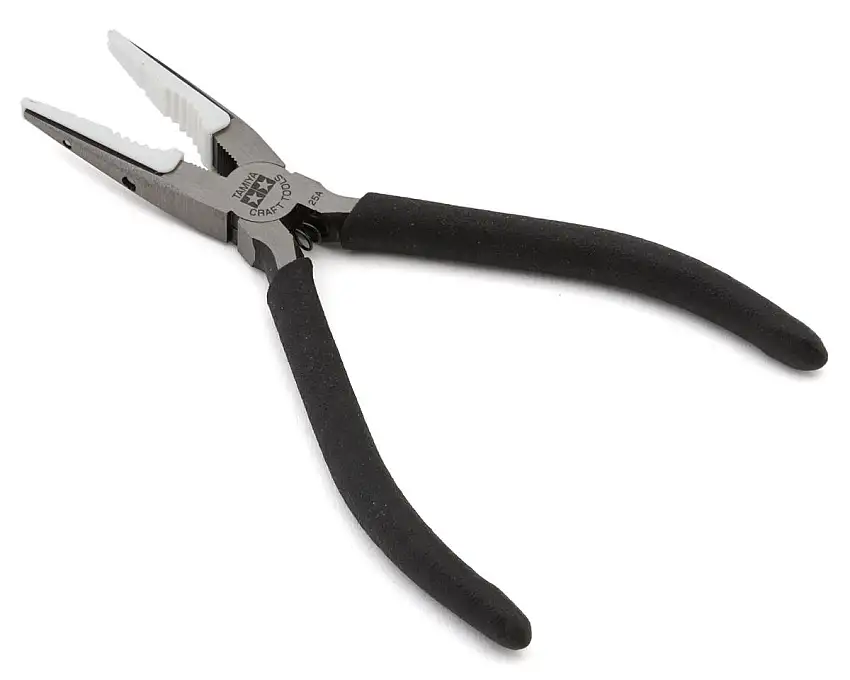 Tamiya Non-Scratch Long Nose Pliers II w/Jaw Grips
