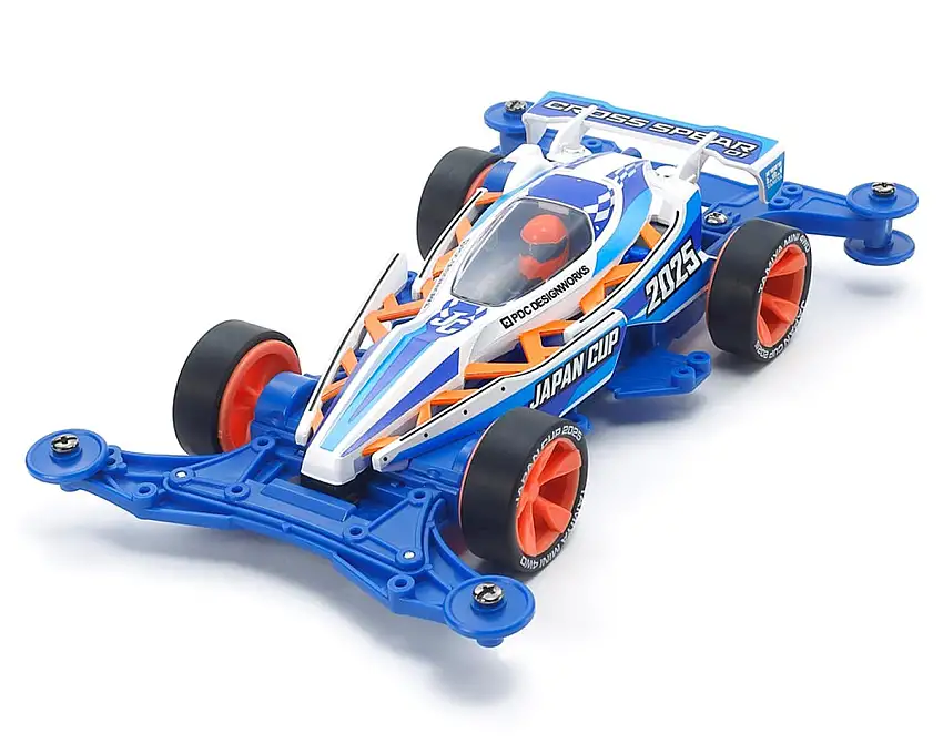 Tamiya 1/32 JR Mini 4WD Cross Spear 01 (VZ) Japan Cup 2025 Kit (Limited-Edition)