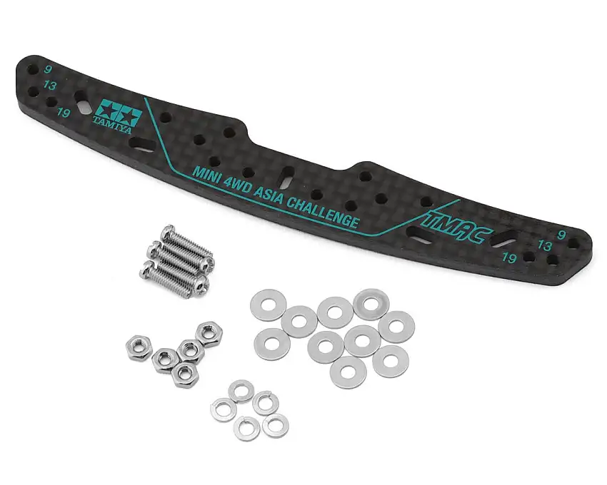 Tamiya JR 3mm HG Carbon Fiber Multi Roller Setting Stay (Asia Challenge)