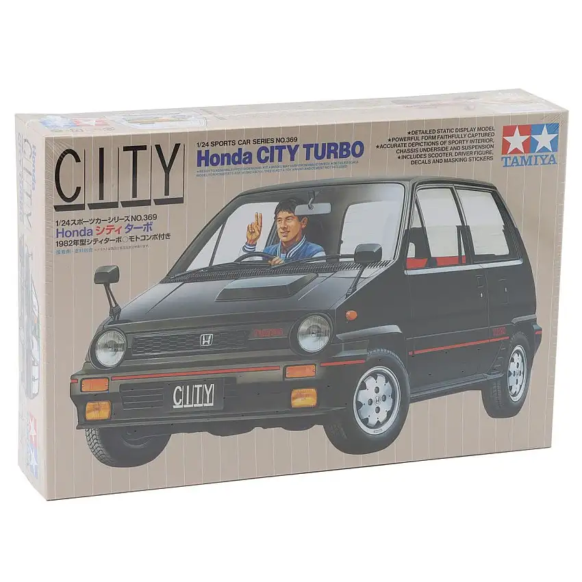 Tamiya 1/24 Scale Honda City Turbo Plastic Model Kit