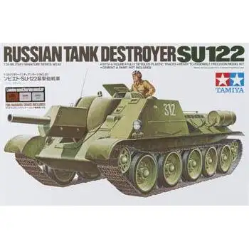 Tamiya Russian Tank Destroyer SU-122 w/Master Set