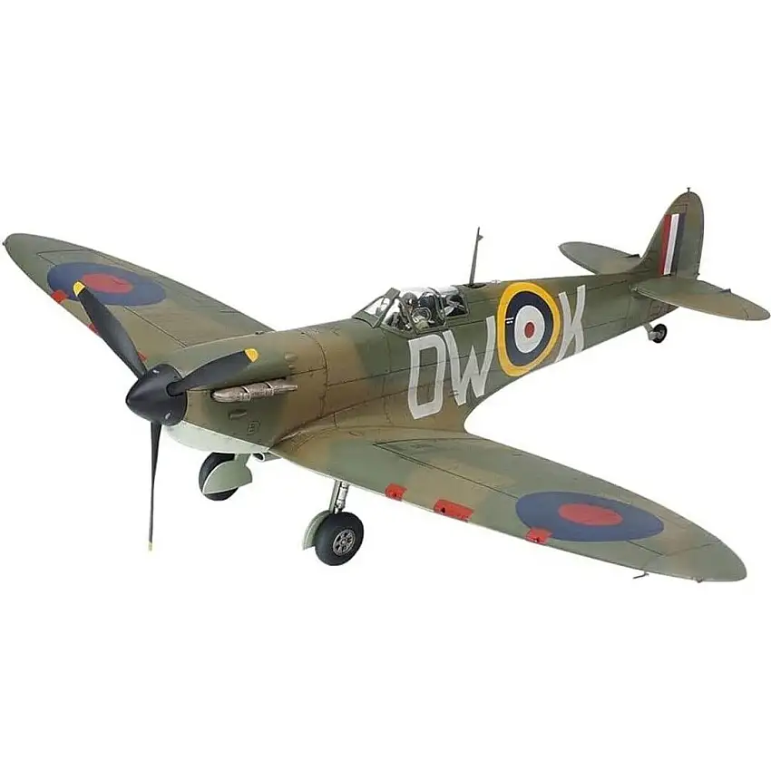 Tamiya - TAM25211 1:48 Tamiya Spitfire Mk.I & Light Utility Car