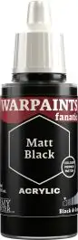 TAPWP3001 Army Painter Warpaints Fanatic: Matt Black 18ml