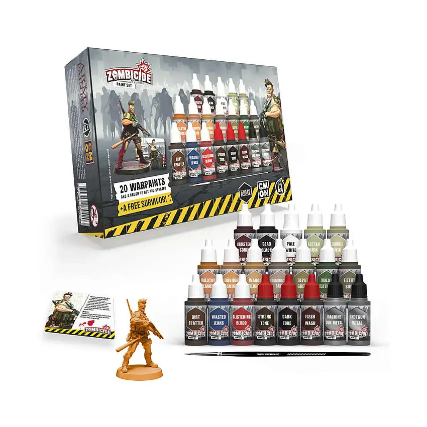 Zombicide 2nd Edition Paint Set