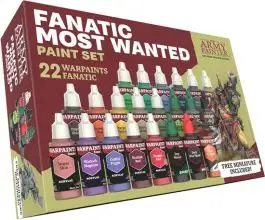 TAPWP8071 Army Painter Warpaints Fanatic: Most Wanted Paint Set